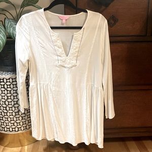 Lilly Pulitzer White Shirt